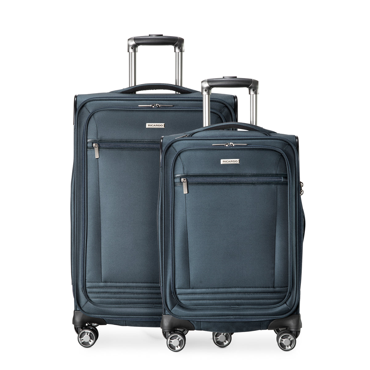 Ricardo Beverly Hills Avalon Avalon Softside 2-Piece Set (20" Carry-on & 28" Large Checked) Storm Blue