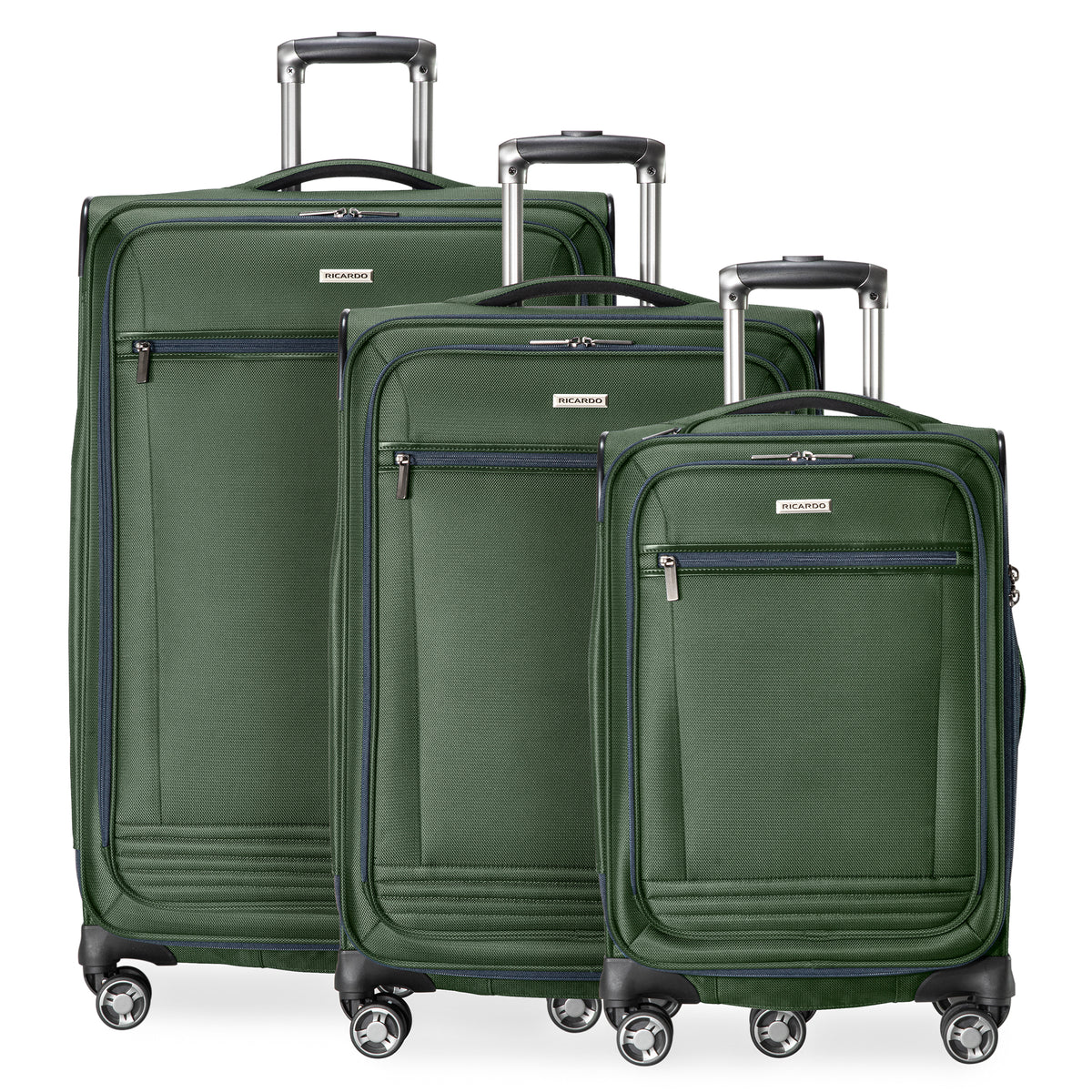 Ricardo Beverly Hills Avalon Avalon Softside 3-Piece Set Juniper Green