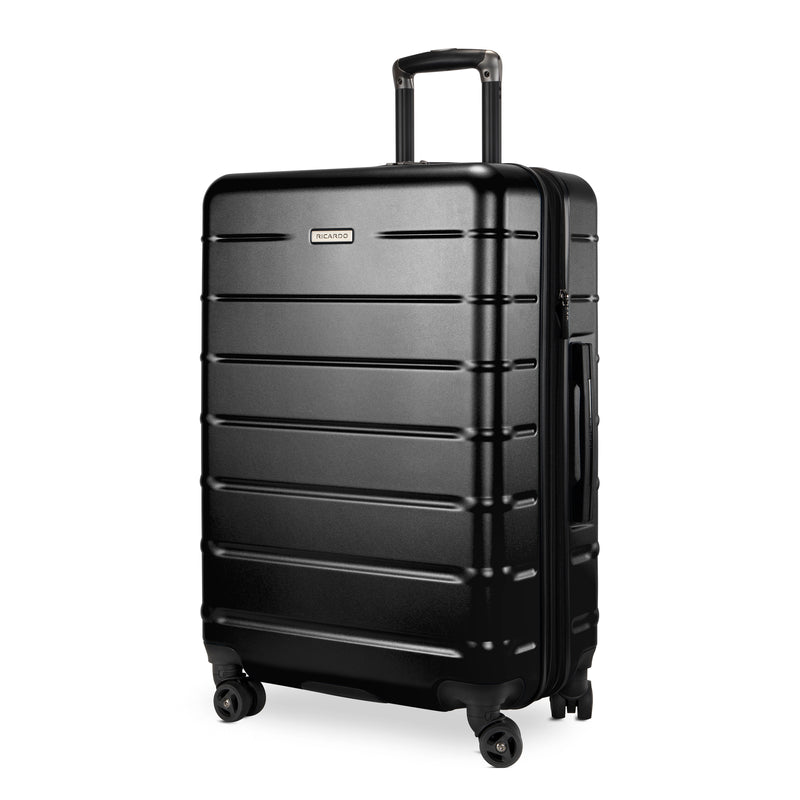 Ricardo Beverly Hills Cambria Cambria Hardside Medium Check-In Expandable Spinner Black Pearl