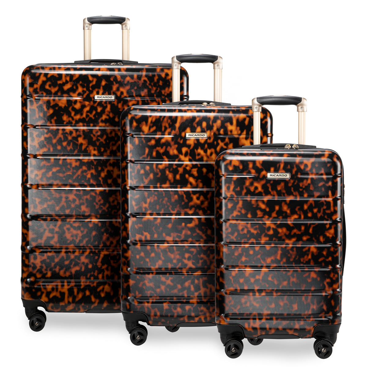 Ricardo Beverly Hills Cambria Cambria Hardside 3-Piece Set Tortoise