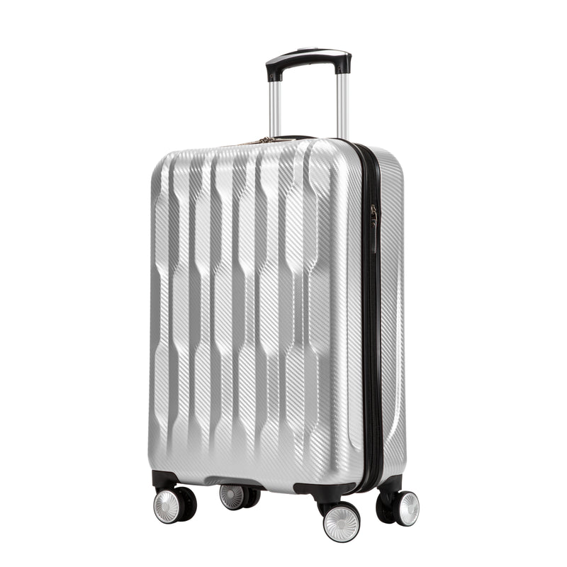 Ricardo Beverly Hills Antelope Antelope Hardside Carry-on Expandable Spinner Silver