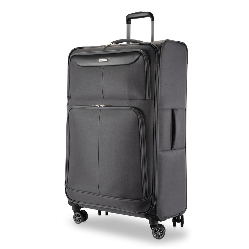 Ricardo Beverly Hills Barron Park Barron Park Softside Large Check-In Spinner Charcoal