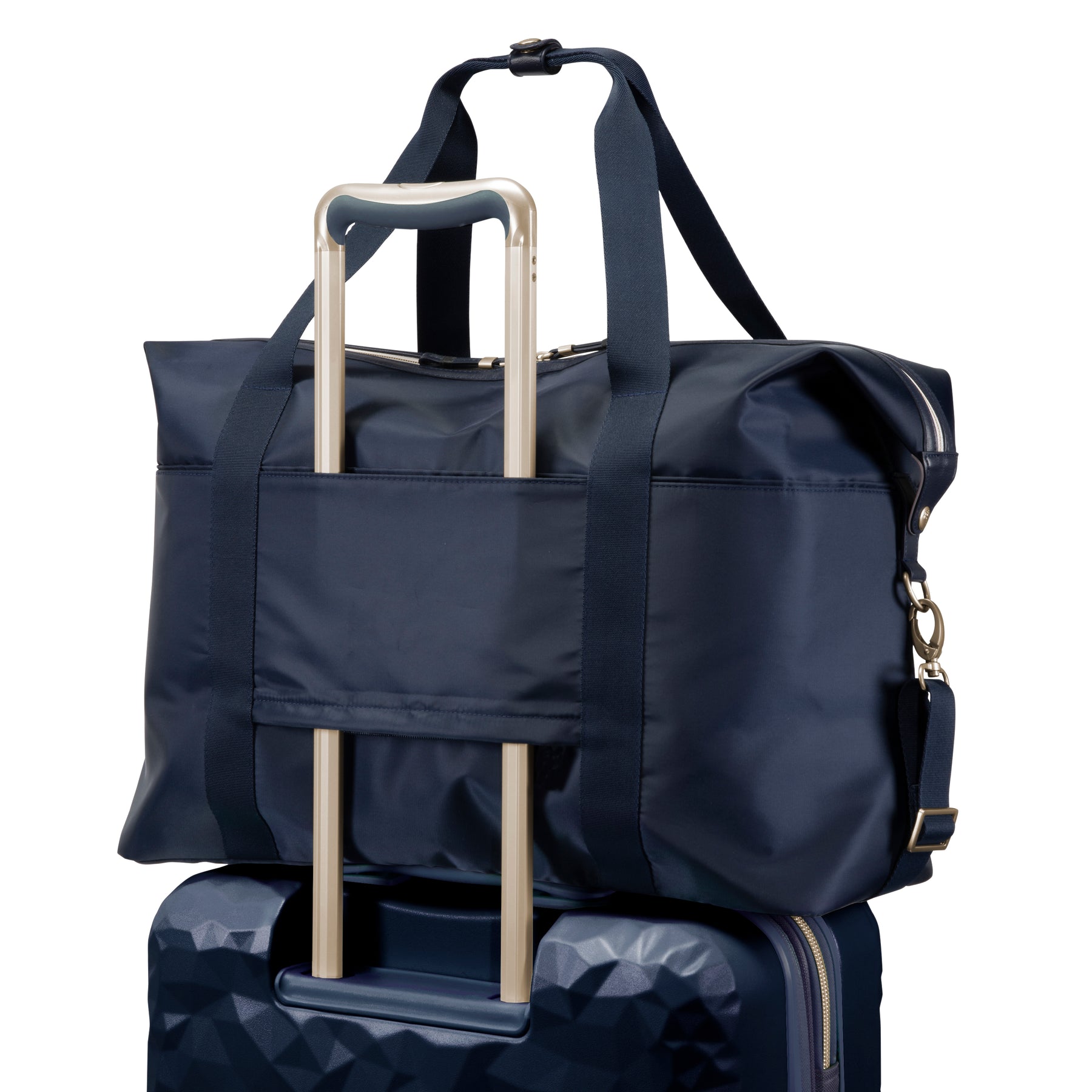 Multi-Check Weekender Duffel Bag